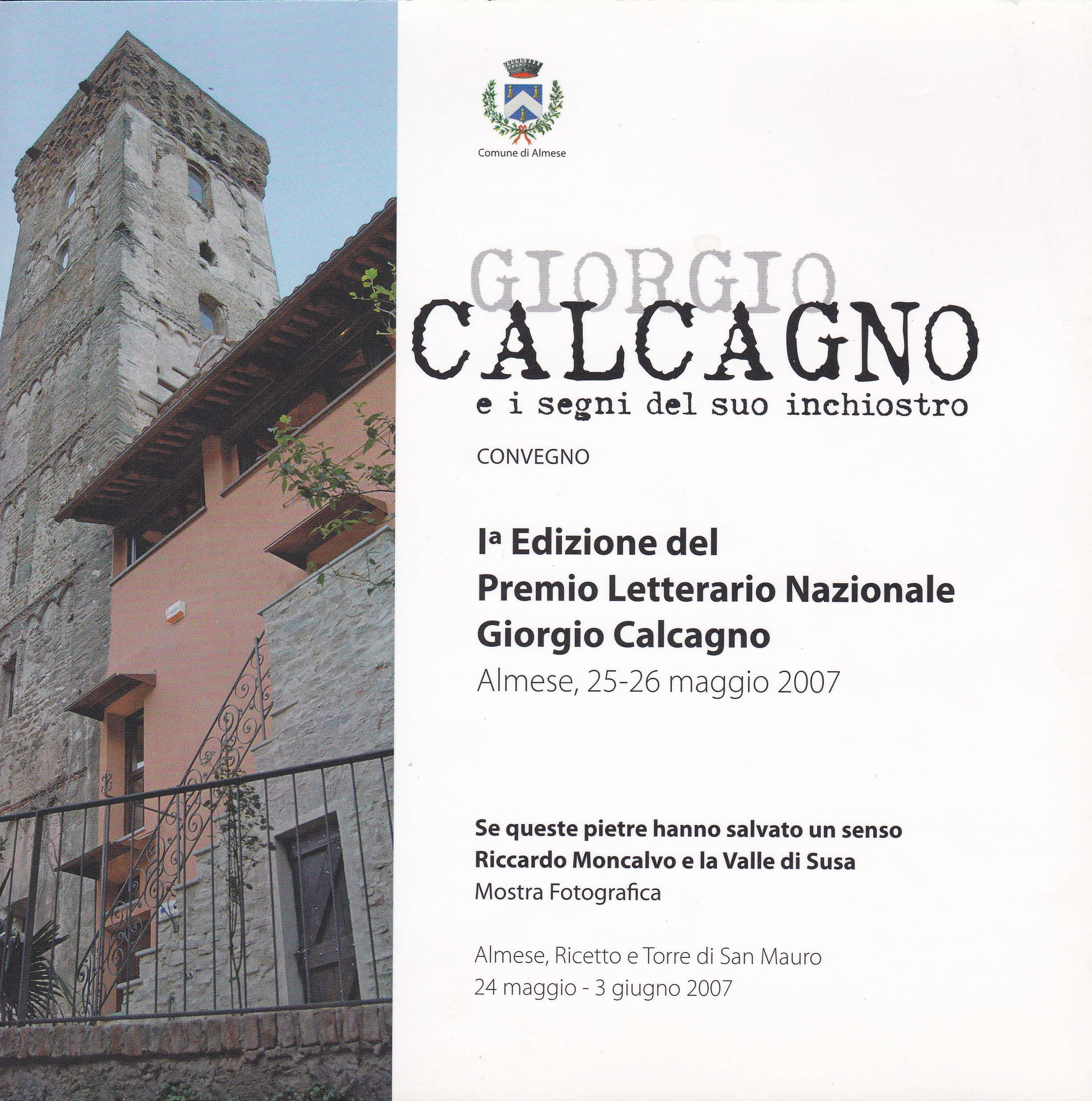Giorgio Calcagno e i segni del suo inchiostro